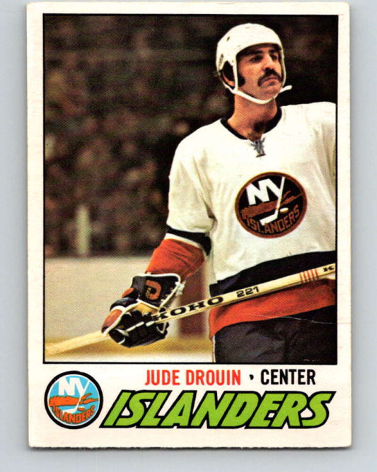 1977-78 O-Pee-Chee #182 Jude Drouin  New York Islanders  V14208