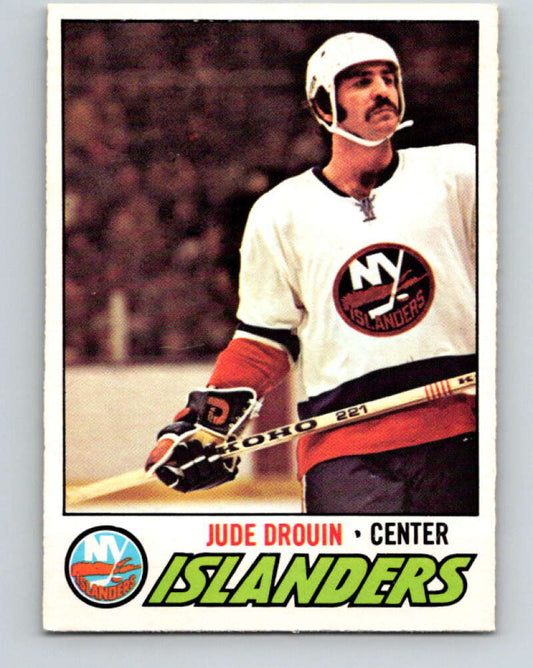 1977-78 O-Pee-Chee #182 Jude Drouin  New York Islanders  V14209