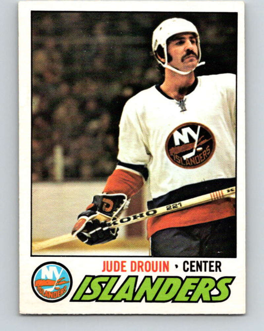 1977-78 O-Pee-Chee #182 Jude Drouin  New York Islanders  V14211