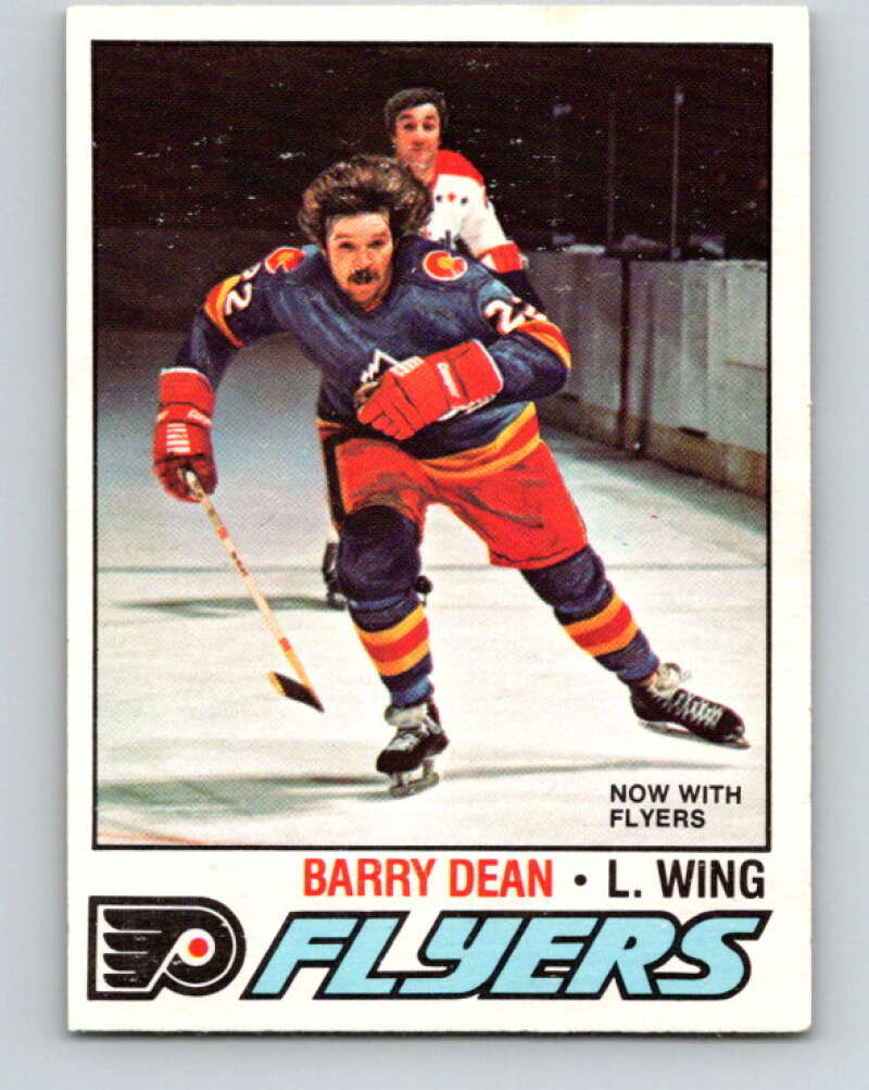 1977-78 O-Pee-Chee #183 Barry Dean  RC Rookie Philadelphia Flyers  V14212