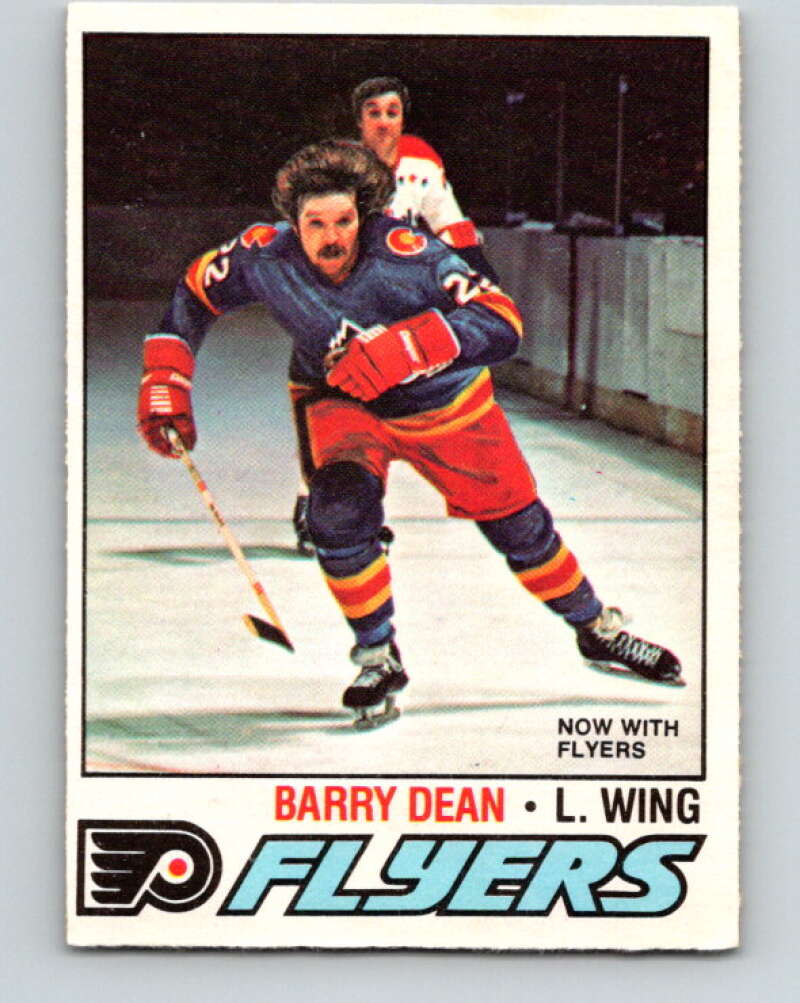 1977-78 O-Pee-Chee #183 Barry Dean  RC Rookie Philadelphia Flyers  V14213