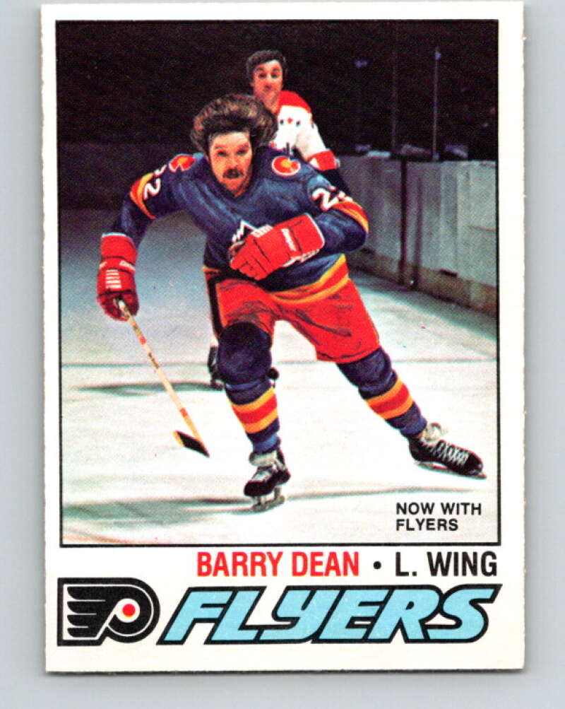 1977-78 O-Pee-Chee #183 Barry Dean  RC Rookie Philadelphia Flyers  V14218