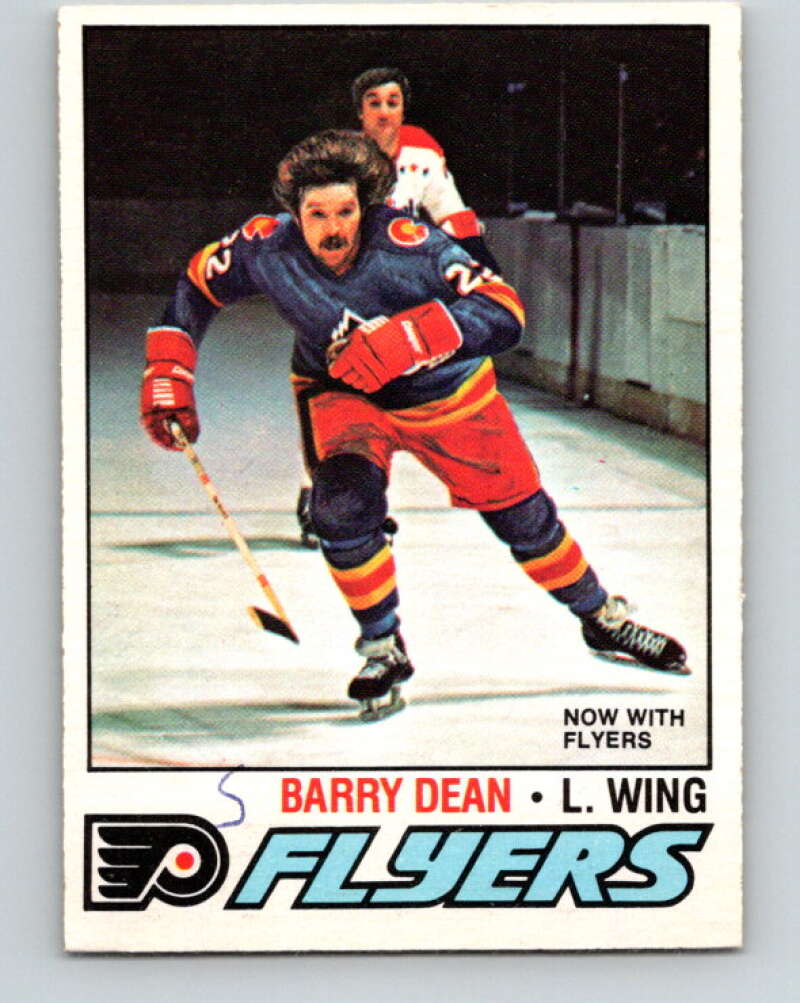 1977-78 O-Pee-Chee #183 Barry Dean  RC Rookie Philadelphia Flyers  V14220