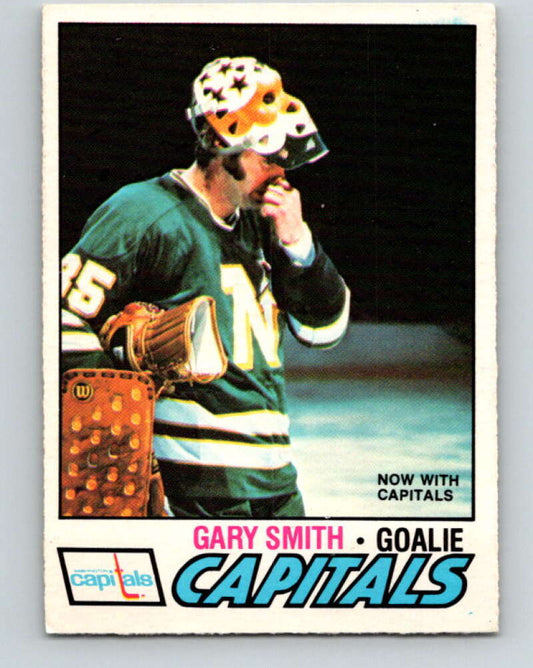 1977-78 O-Pee-Chee #184 Gary Smith  Washington Capitals  V14222