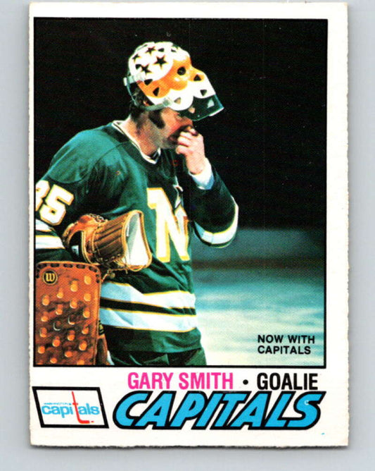 1977-78 O-Pee-Chee #184 Gary Smith  Washington Capitals  V14223