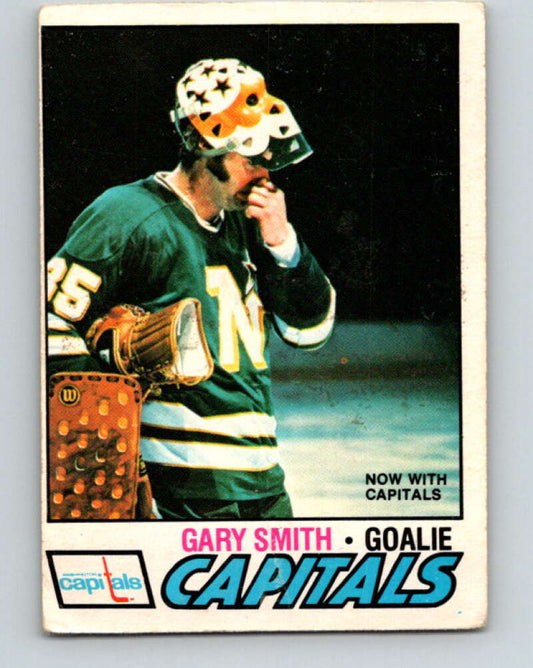 1977-78 O-Pee-Chee #184 Gary Smith  Washington Capitals  V14225