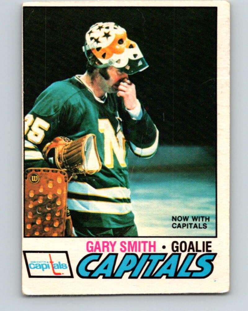 1977-78 O-Pee-Chee #184 Gary Smith  Washington Capitals  V14226