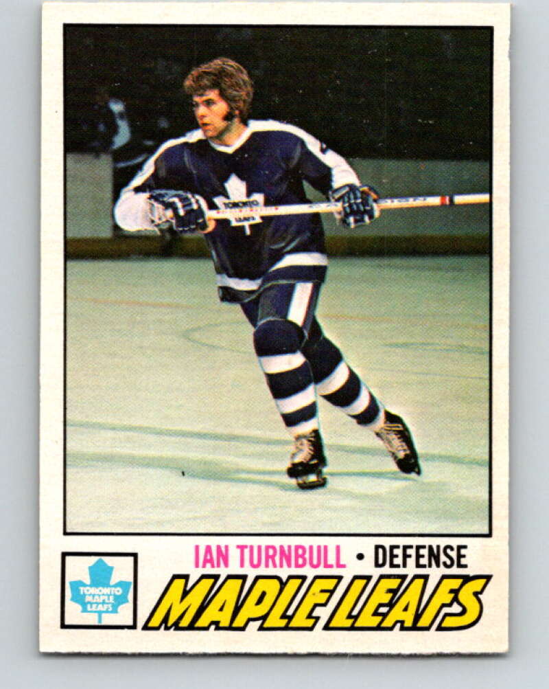 1977-78 O-Pee-Chee #186 Ian Turnbull  Toronto Maple Leafs  V14230