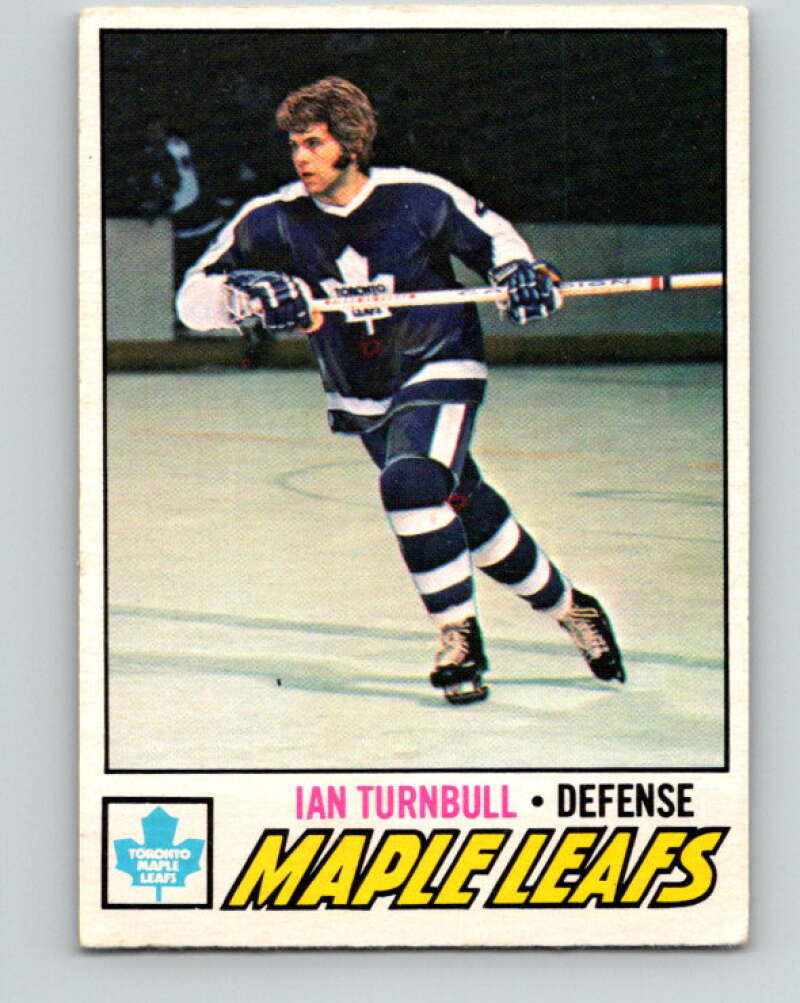 1977-78 O-Pee-Chee #186 Ian Turnbull  Toronto Maple Leafs  V14233