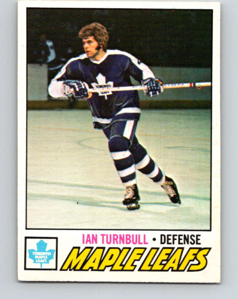 1977-78 O-Pee-Chee #186 Ian Turnbull  Toronto Maple Leafs  V14234