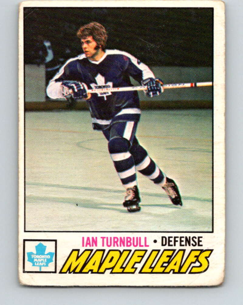 1977-78 O-Pee-Chee #186 Ian Turnbull  Toronto Maple Leafs  V14235