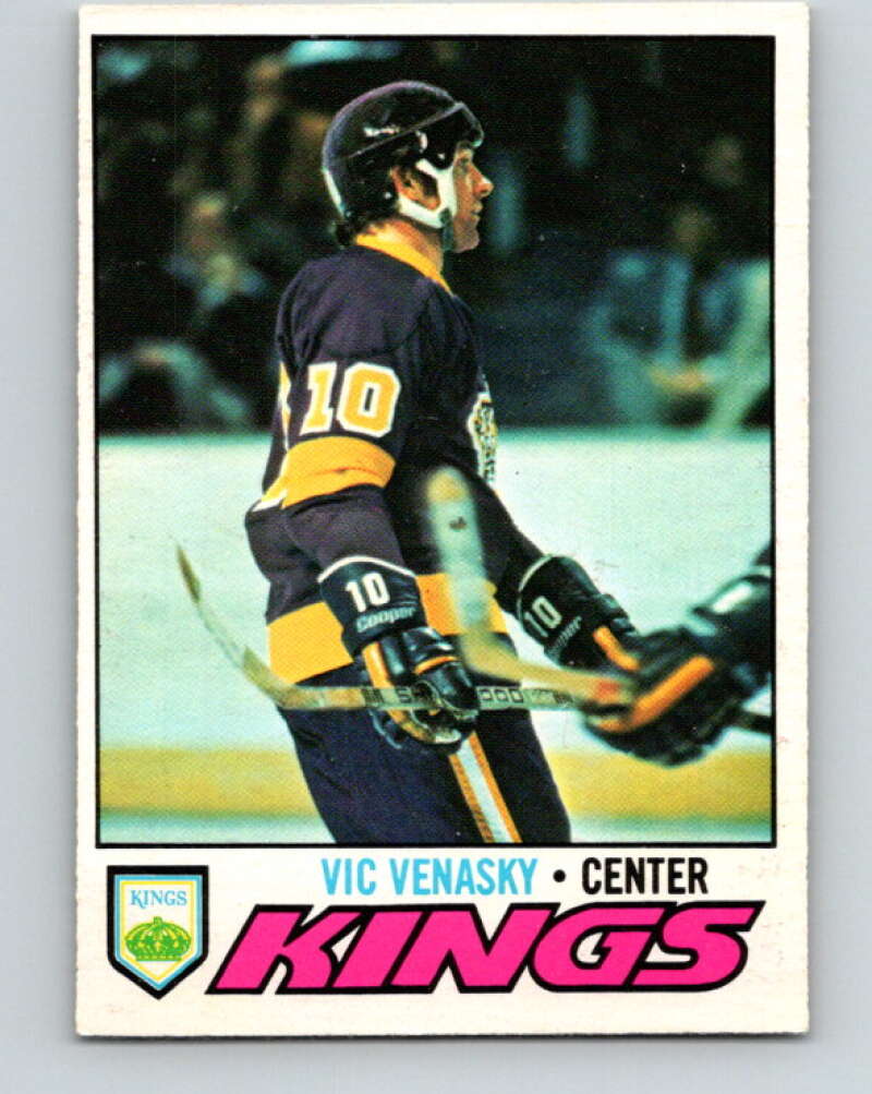 1977-78 O-Pee-Chee #187 Vic Venasky  Los Angeles Kings  V14237