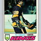 1977-78 O-Pee-Chee #187 Vic Venasky  Los Angeles Kings  V14244