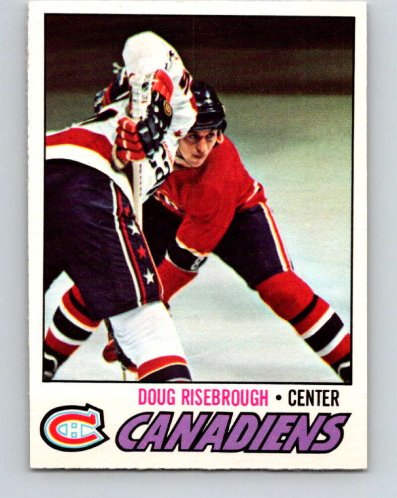 1977-78 O-Pee-Chee #189 Doug Risebrough  Montreal Canadiens  V14253