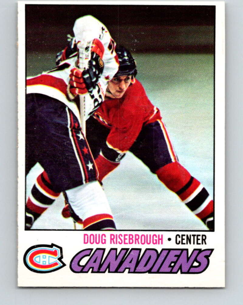 1977-78 O-Pee-Chee #189 Doug Risebrough  Montreal Canadiens  V14254