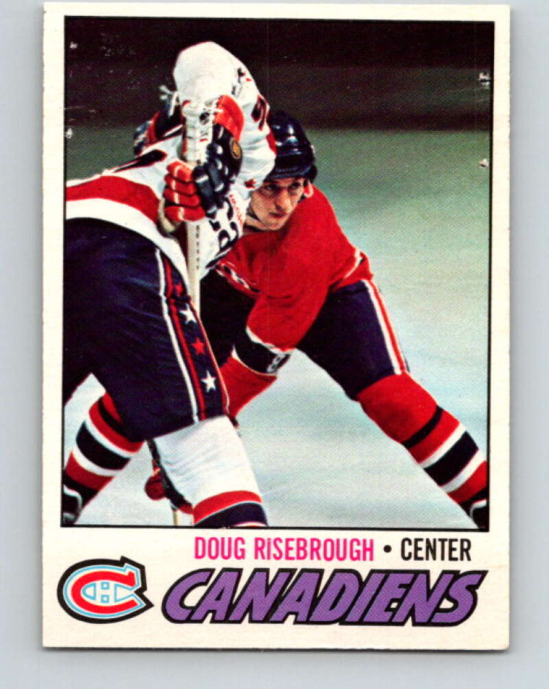 1977-78 O-Pee-Chee #189 Doug Risebrough  Montreal Canadiens  V14255