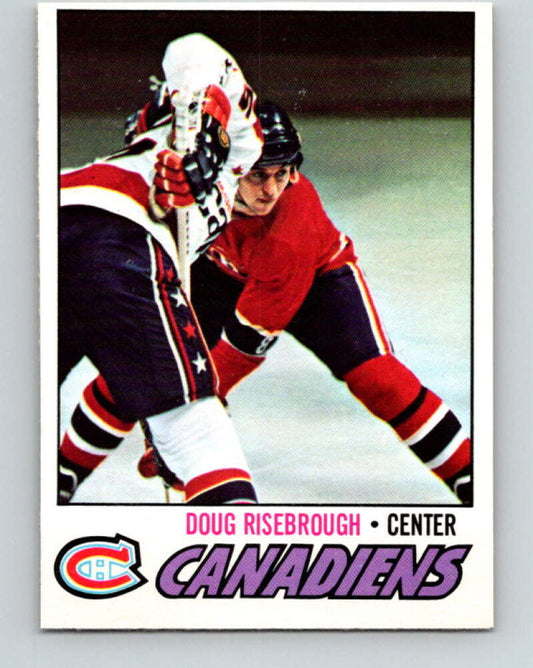 1977-78 O-Pee-Chee #189 Doug Risebrough  Montreal Canadiens  V14256