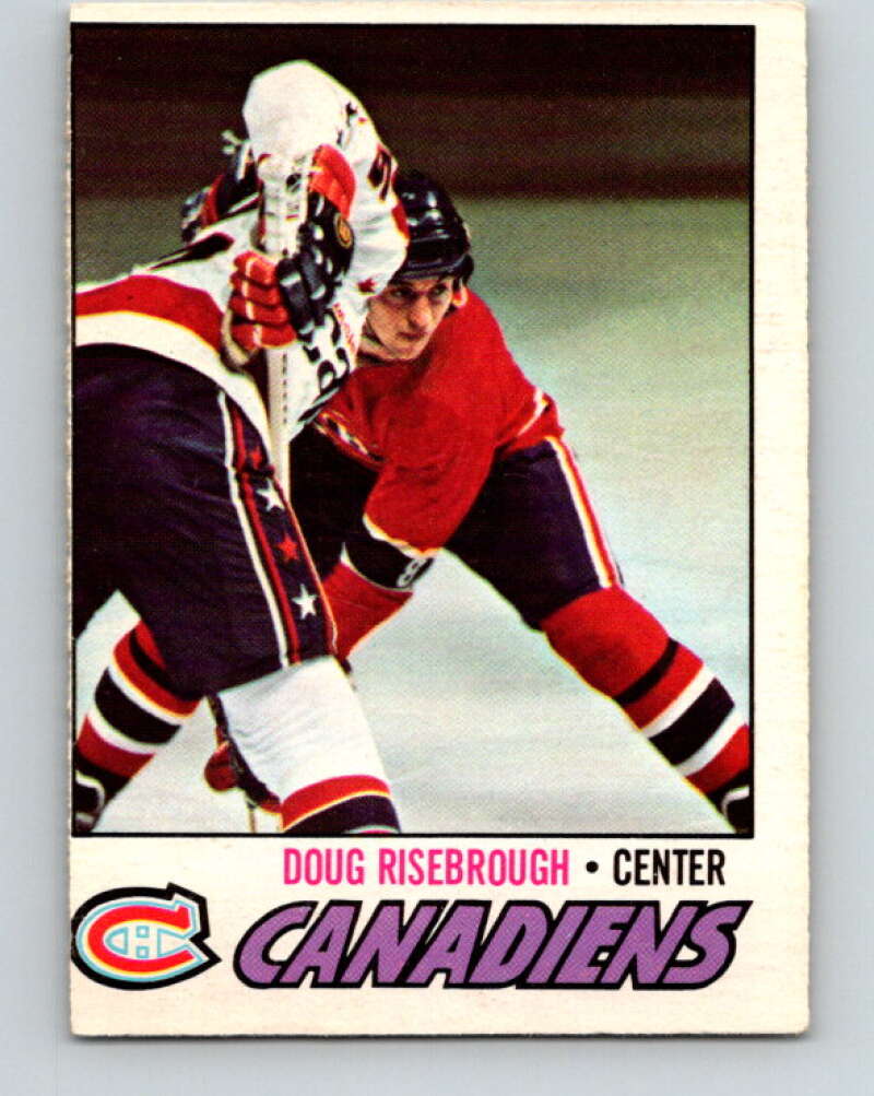 1977-78 O-Pee-Chee #189 Doug Risebrough  Montreal Canadiens  V14257