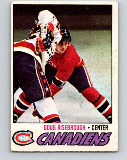 1977-78 O-Pee-Chee #189 Doug Risebrough  Montreal Canadiens  V14259