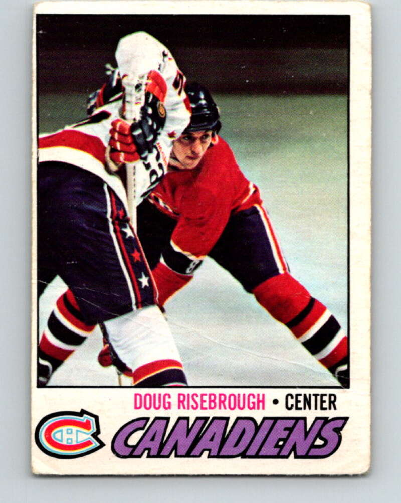 1977-78 O-Pee-Chee #189 Doug Risebrough  Montreal Canadiens  V14260