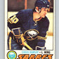 1977-78 O-Pee-Chee #191 Craig Ramsay  Buffalo Sabres  V14269