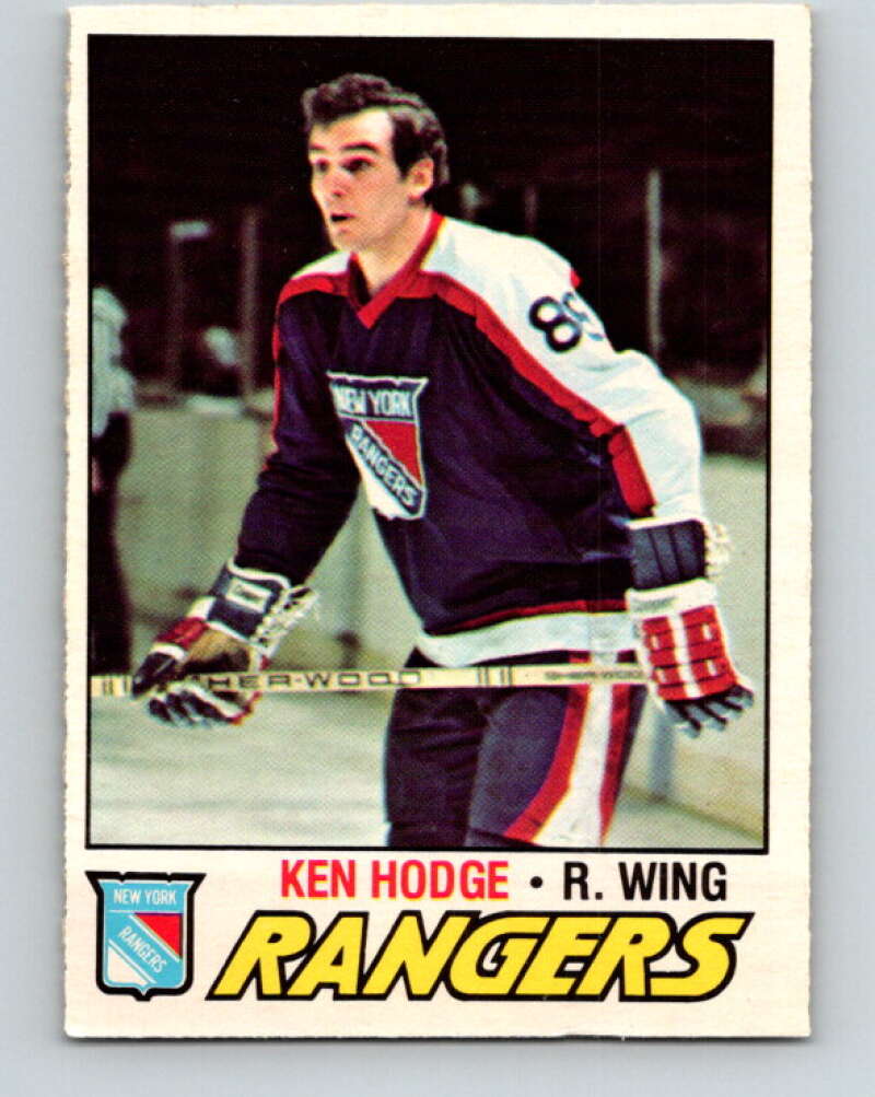 1977-78 O-Pee-Chee #192 Ken Hodge  New York Rangers  V14276