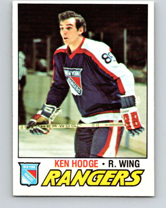 1977-78 O-Pee-Chee #192 Ken Hodge  New York Rangers  V14278