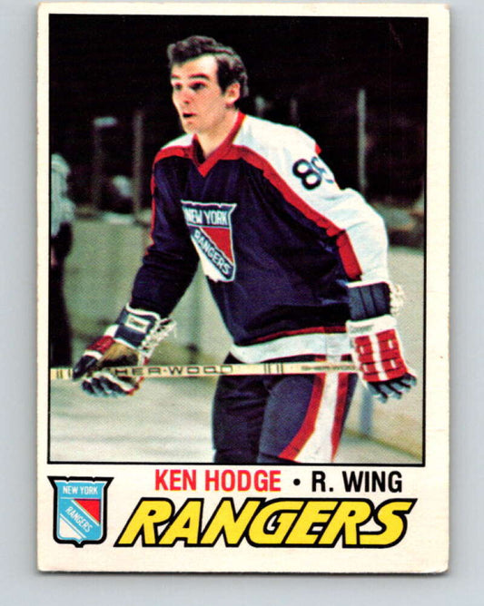 1977-78 O-Pee-Chee #192 Ken Hodge  New York Rangers  V14280