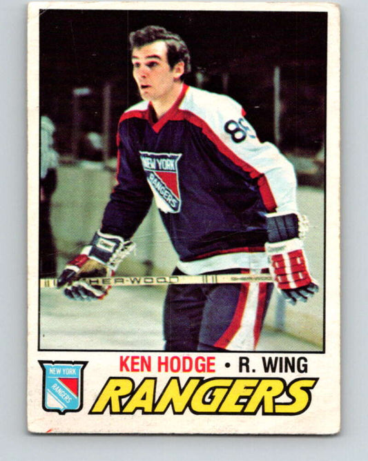 1977-78 O-Pee-Chee #192 Ken Hodge  New York Rangers  V14281