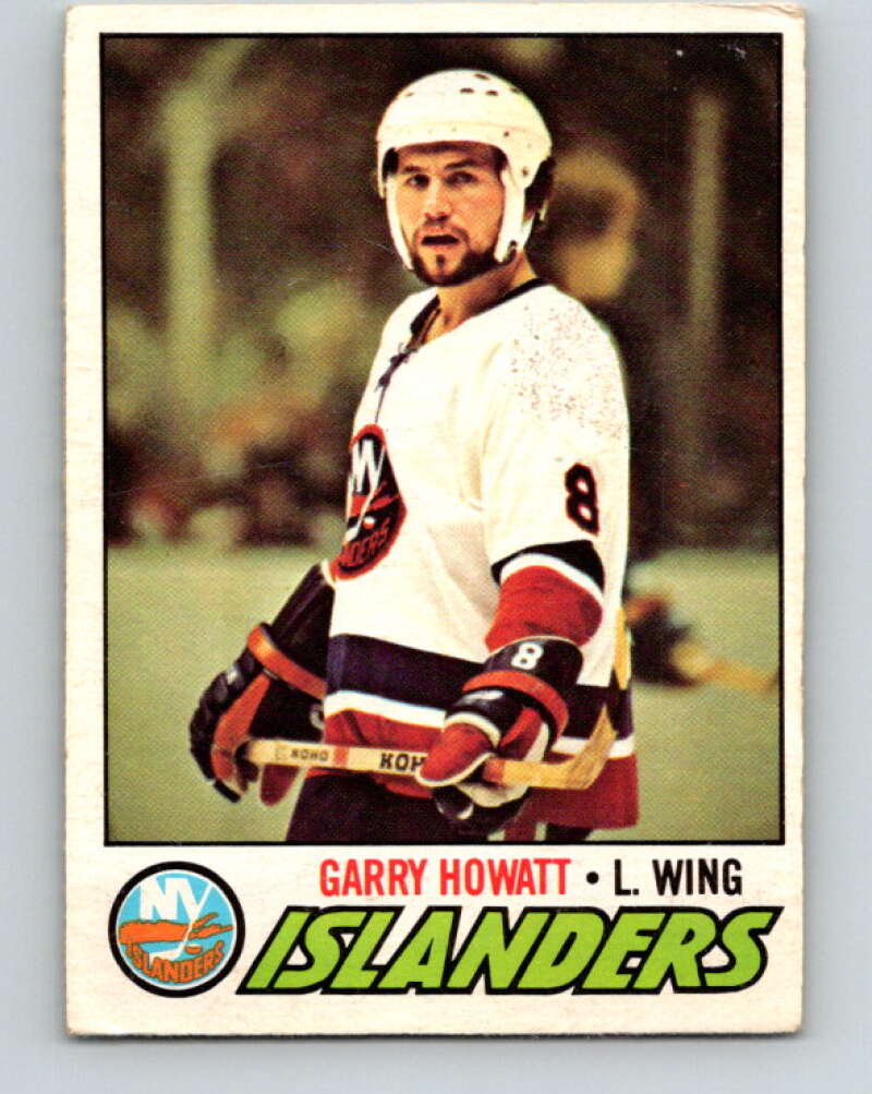 1977-78 O-Pee-Chee #194 Garry Howatt  New York Islanders  V14297