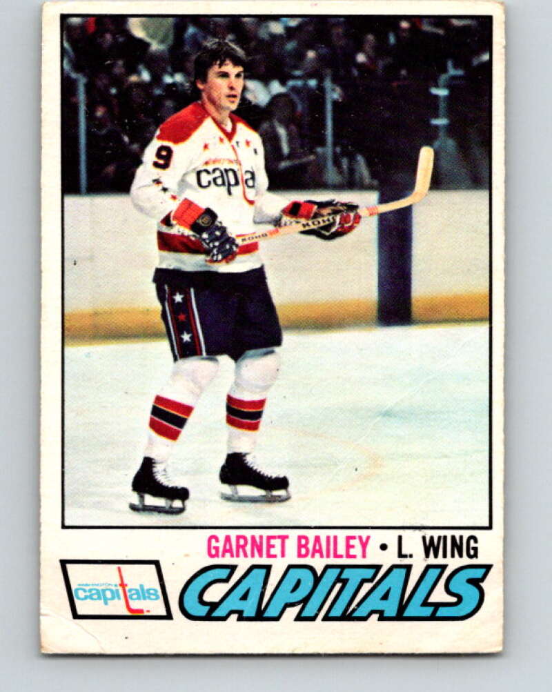 1977-78 O-Pee-Chee #196 Ace Bailey  Washington Capitals  V14312