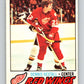 1977-78 O-Pee-Chee #197 Dennis Hextall  Detroit Red Wings  V14328