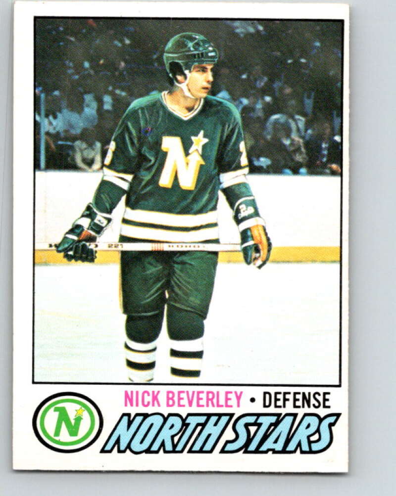 1977-78 O-Pee-Chee #198 Nick Beverley  Minnesota North Stars  V14331