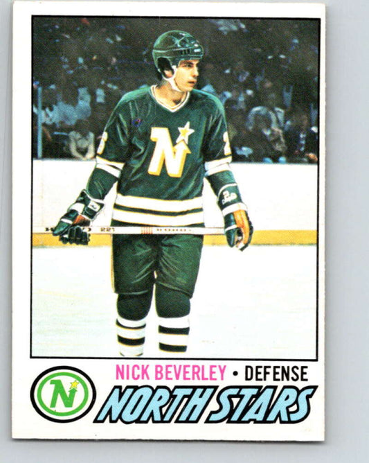 1977-78 O-Pee-Chee #198 Nick Beverley  Minnesota North Stars  V14331