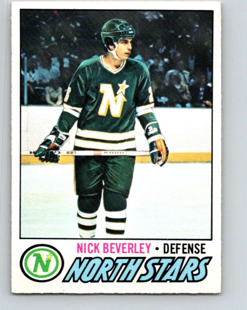 1977-78 O-Pee-Chee #198 Nick Beverley  Minnesota North Stars  V14333