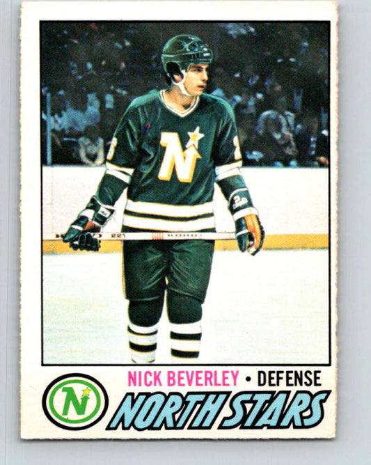 1977-78 O-Pee-Chee #198 Nick Beverley  Minnesota North Stars  V14335