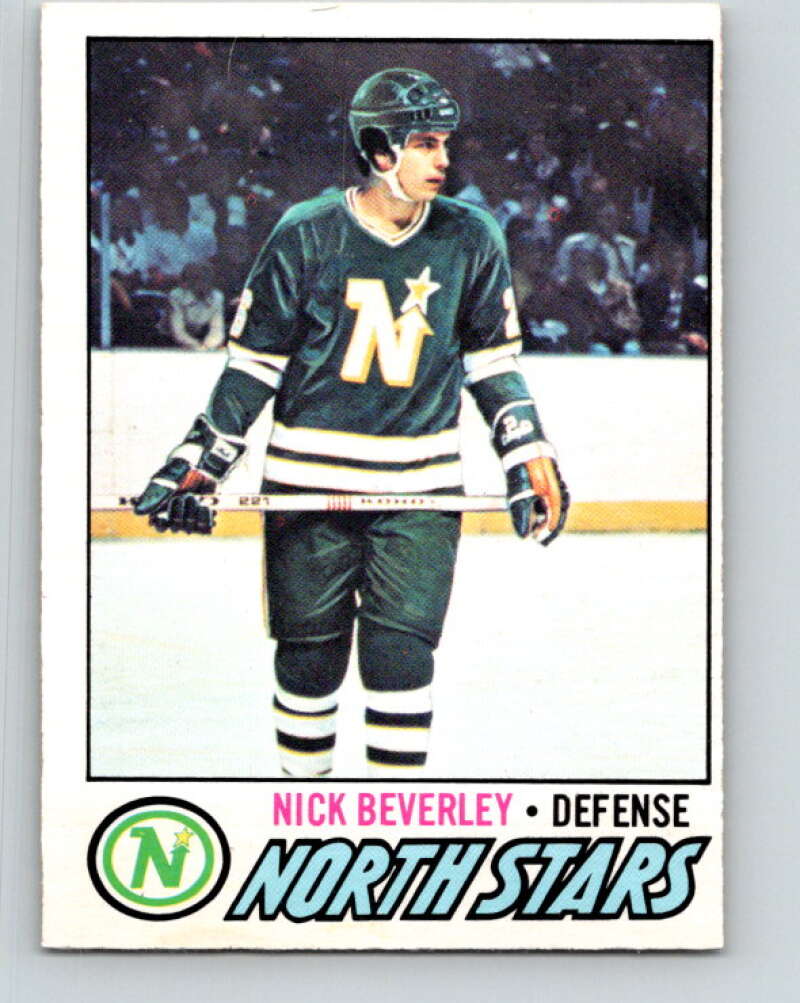 1977-78 O-Pee-Chee #198 Nick Beverley  Minnesota North Stars  V14337