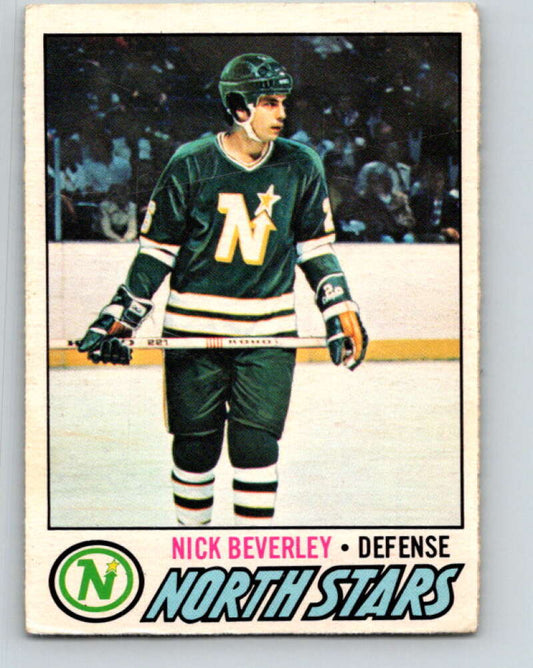 1977-78 O-Pee-Chee #198 Nick Beverley  Minnesota North Stars  V14339