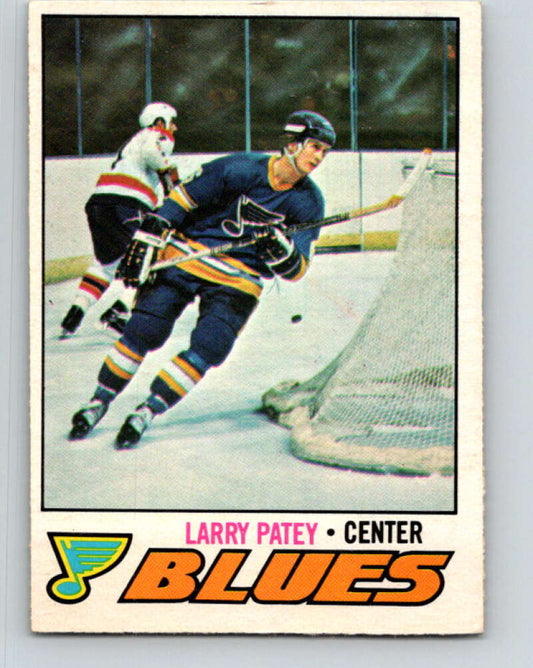 1977-78 O-Pee-Chee #199 Larry Patey  St. Louis Blues  V14340