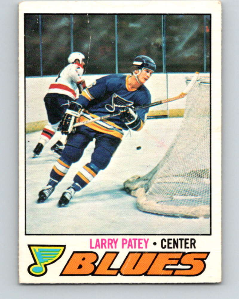 1977-78 O-Pee-Chee #199 Larry Patey  St. Louis Blues  V14341