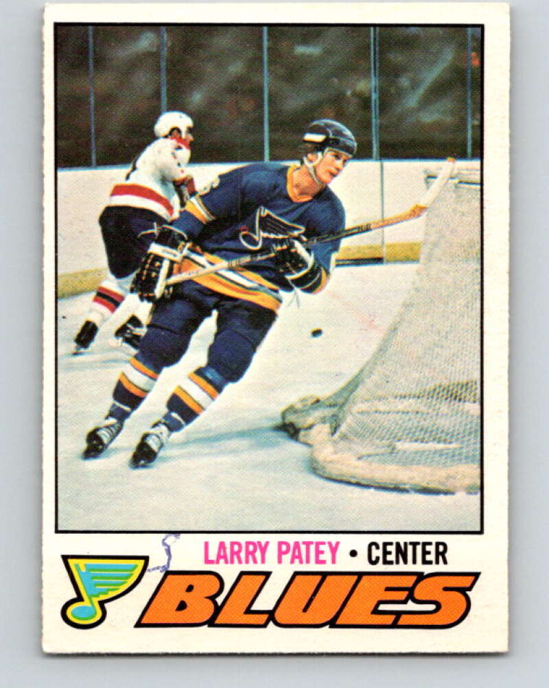 1977-78 O-Pee-Chee #199 Larry Patey  St. Louis Blues  V14344