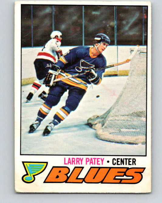 1977-78 O-Pee-Chee #199 Larry Patey  St. Louis Blues  V14345