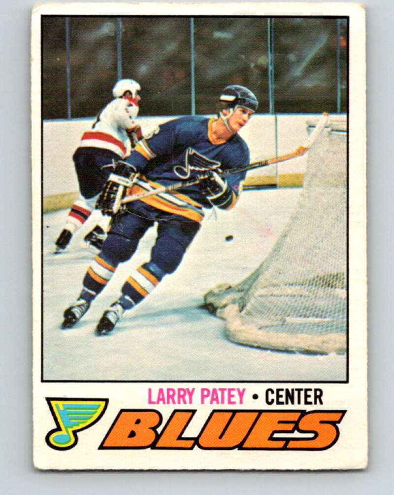 1977-78 O-Pee-Chee #199 Larry Patey  St. Louis Blues  V14346