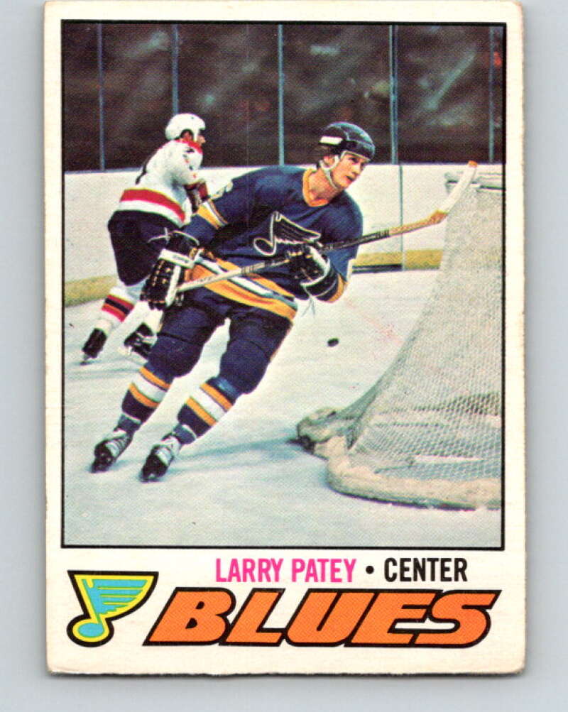 1977-78 O-Pee-Chee #199 Larry Patey  St. Louis Blues  V14347