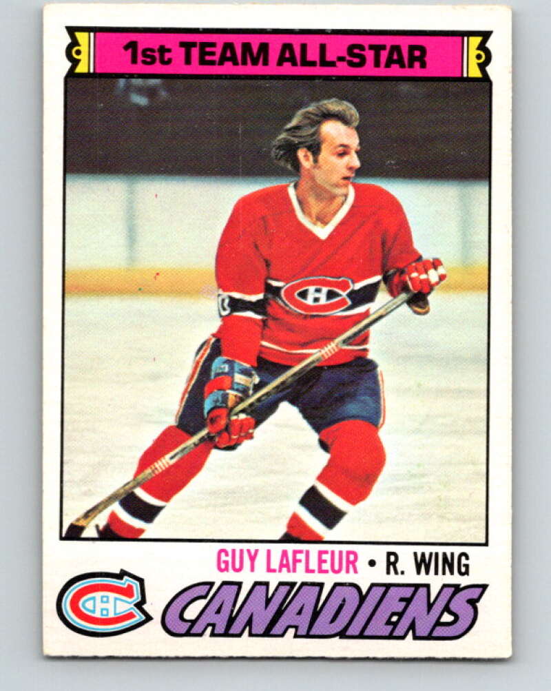 1977-78 O-Pee-Chee #200 Guy Lafleur AS  Montreal Canadiens  V14348