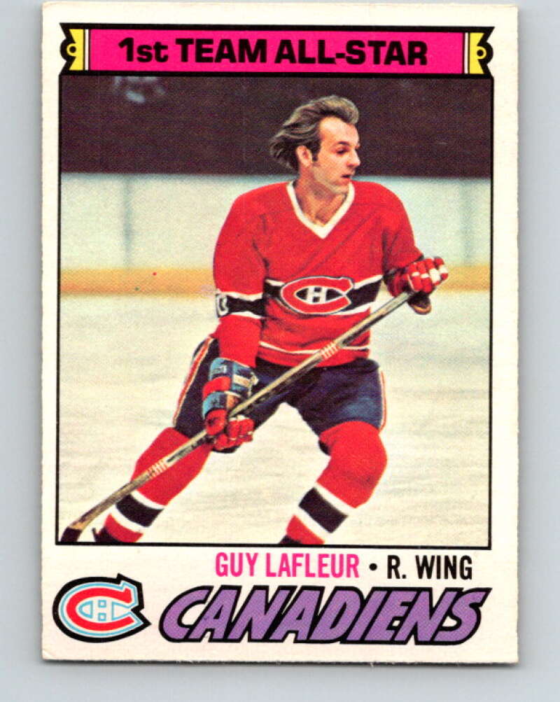 1977-78 O-Pee-Chee #200 Guy Lafleur AS  Montreal Canadiens  V14349