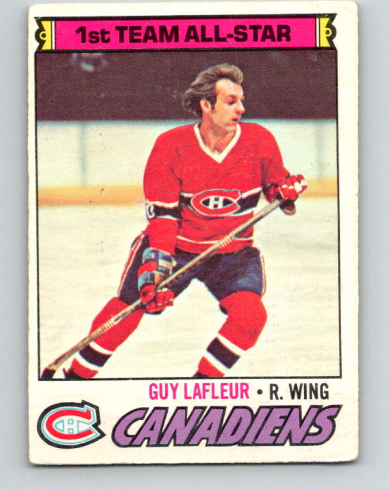 1977-78 O-Pee-Chee #200 Guy Lafleur AS  Montreal Canadiens  V14352