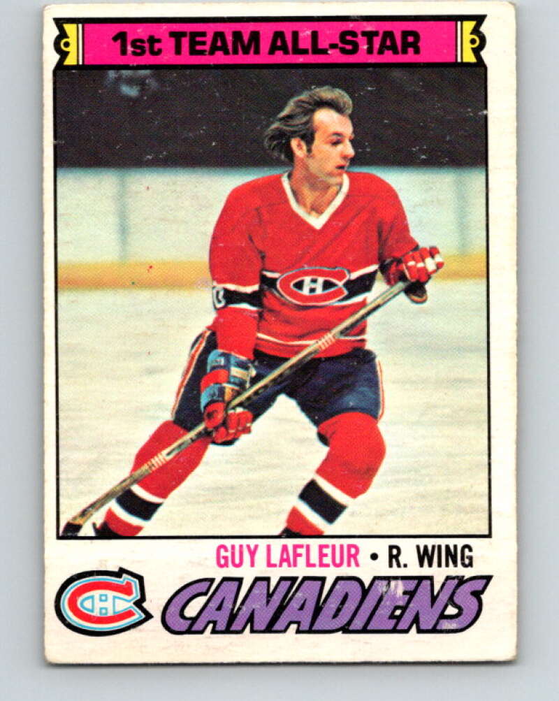 1977-78 O-Pee-Chee #200 Guy Lafleur AS  Montreal Canadiens  V14354