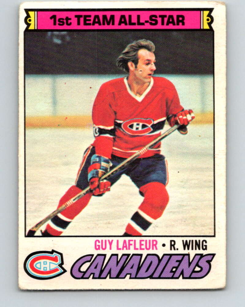 1977-78 O-Pee-Chee #200 Guy Lafleur AS  Montreal Canadiens  V14355