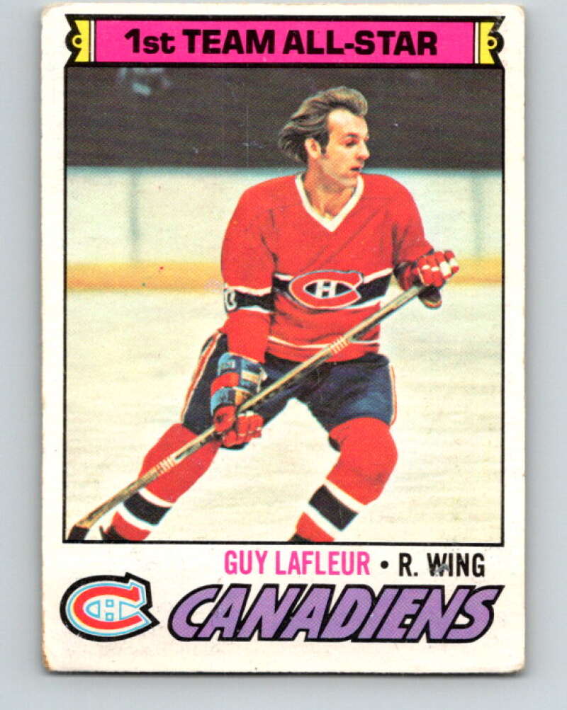 1977-78 O-Pee-Chee #200 Guy Lafleur AS  Montreal Canadiens  V14356